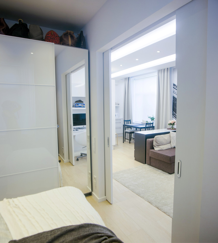 Спальня в светлых тонах — примеры оформления современного и красивого дизайна в спальне (140 фото)