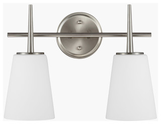Driscoll Bathroom Vanity Light - Transitional - Bathroom ...