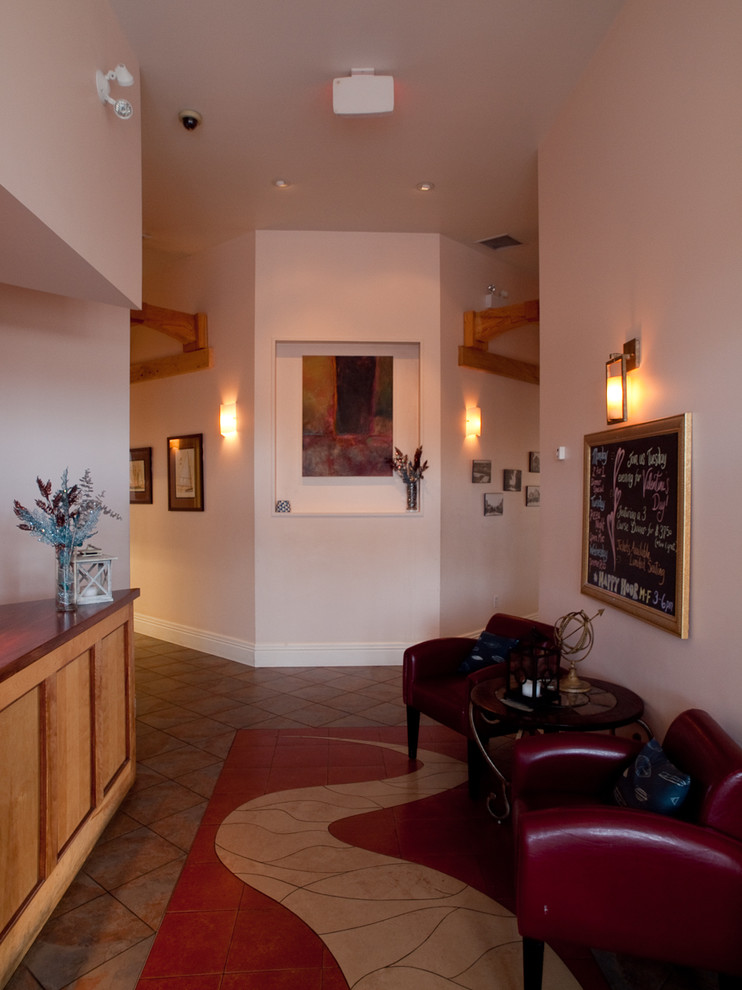 Entryway - transitional entryway idea