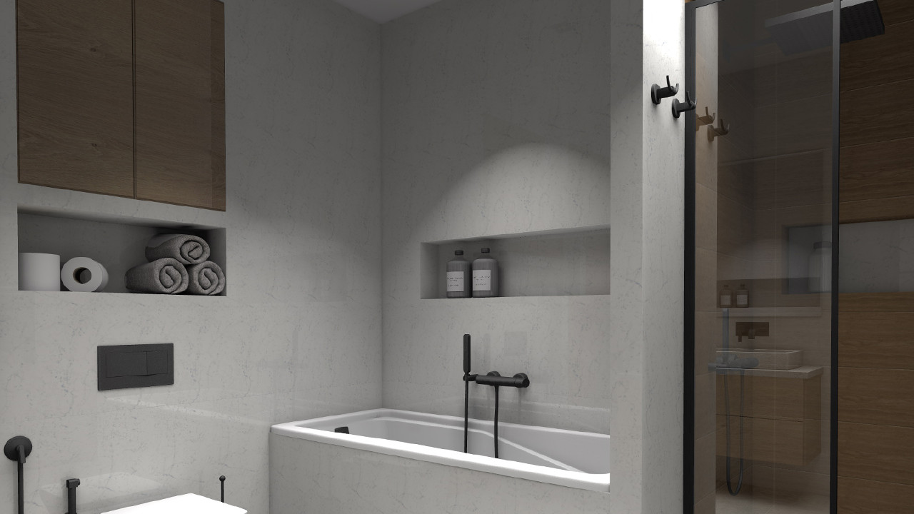 Проект квартиры в ЖК "Весенний" 98 кв м