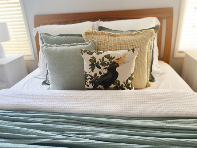Sippy Downs Partial Styling contemporary-bedroom