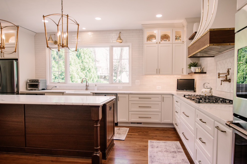 Home design - transitional home design idea in Baltimore