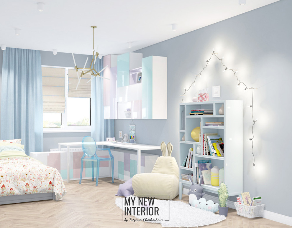Дизайн детской комнаты двухкомнатной квартиры 60,3 кв.м.
