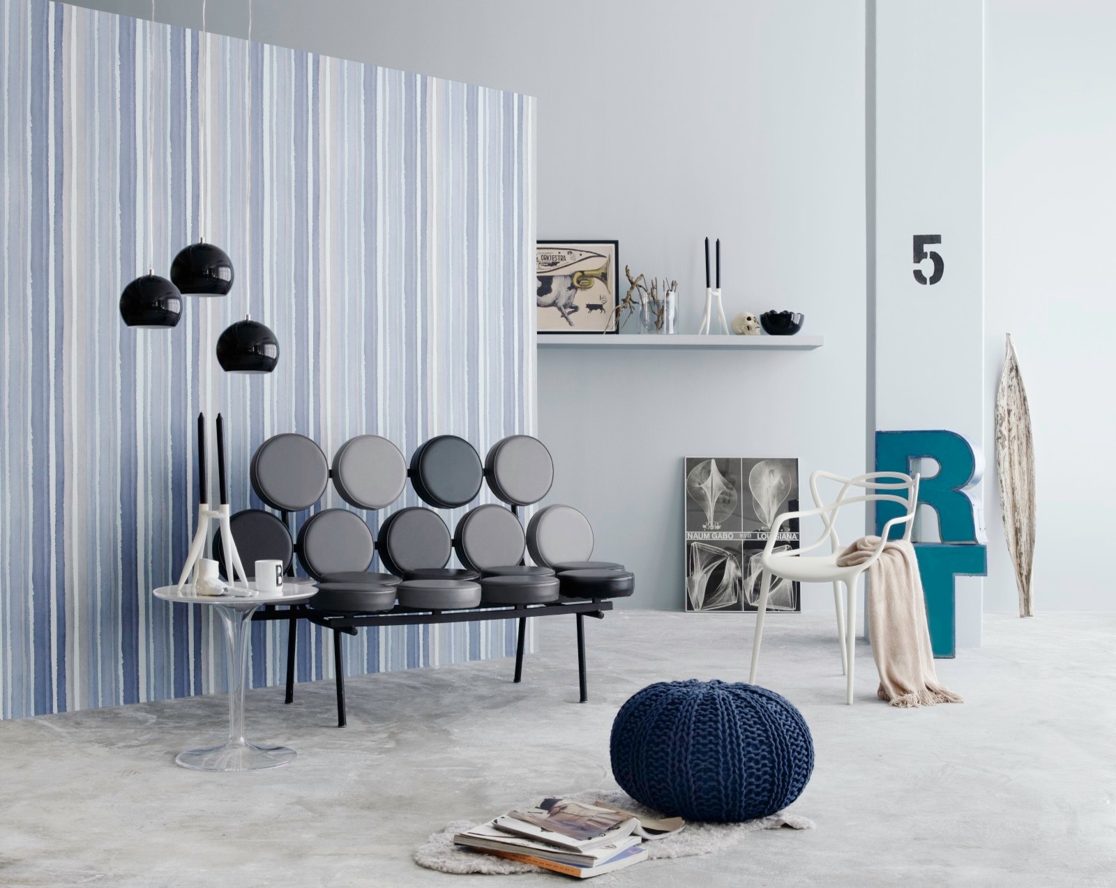 Краски Tikkurila в гостиных