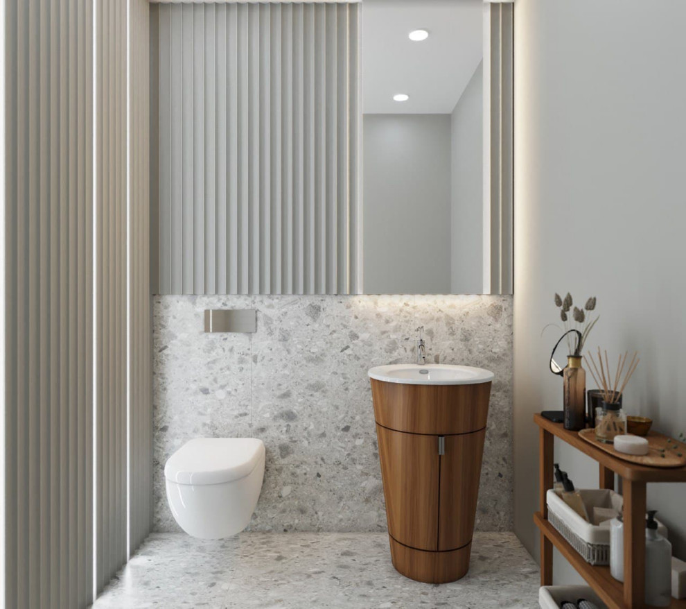 Дизайн проект ванных комнат В