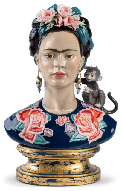 Lladro Frida Kahlo Blue Figurine 01002026