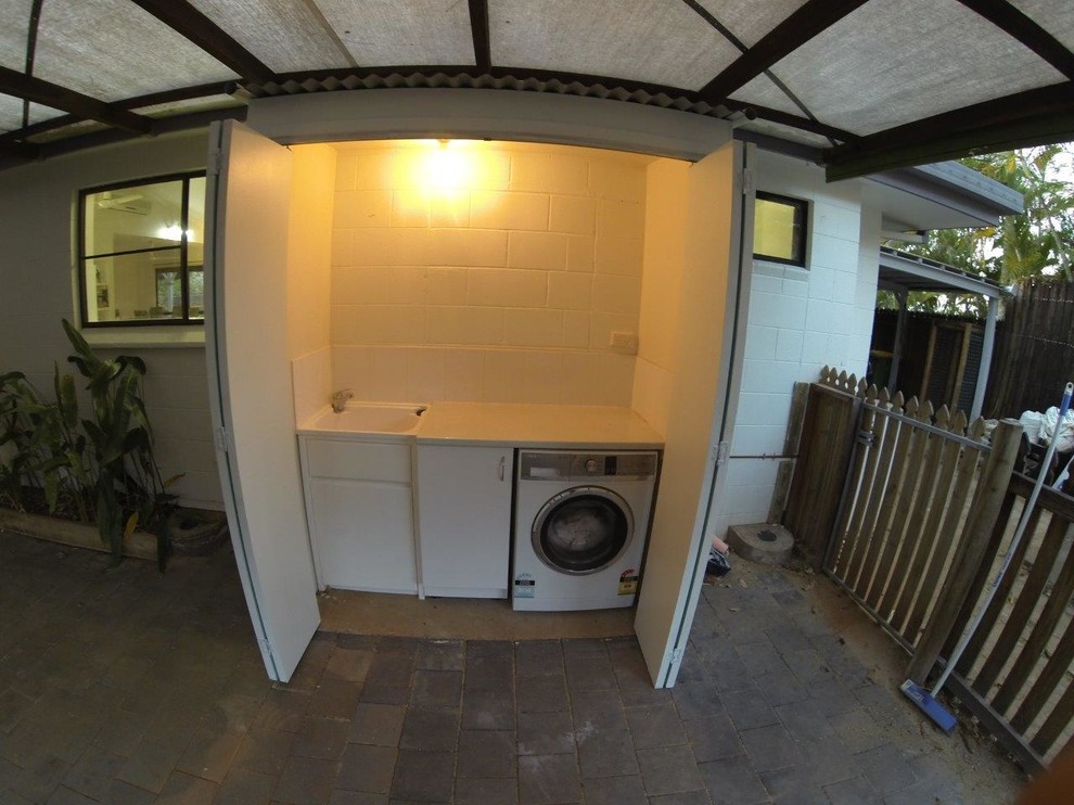 Photo of a modern laundry room in Cairns.
