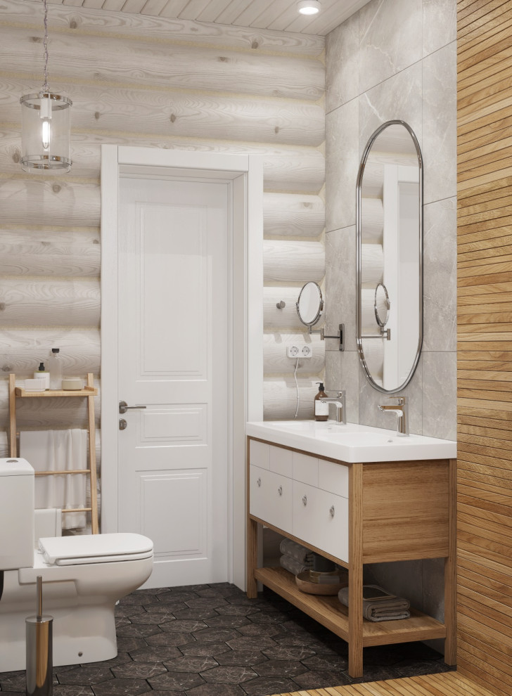 Дом из оцилиндрованного бревна г.Киров