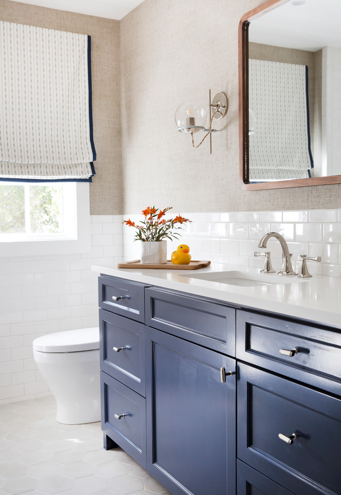 Bathroom - transitional bathroom idea in Austin
