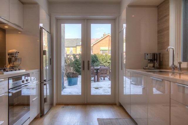 Queen West Victorian Row House Modern Kitchen Toronto By