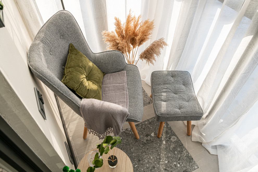 Спальня с видом на Бали