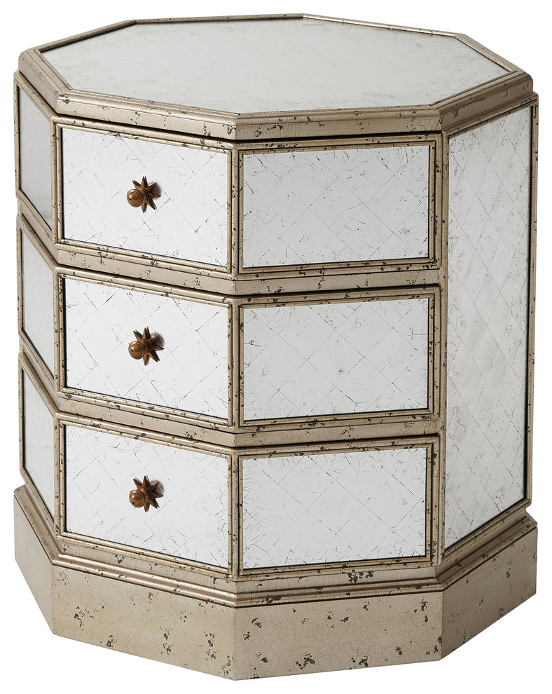 Antique Venetian Octagon Chest