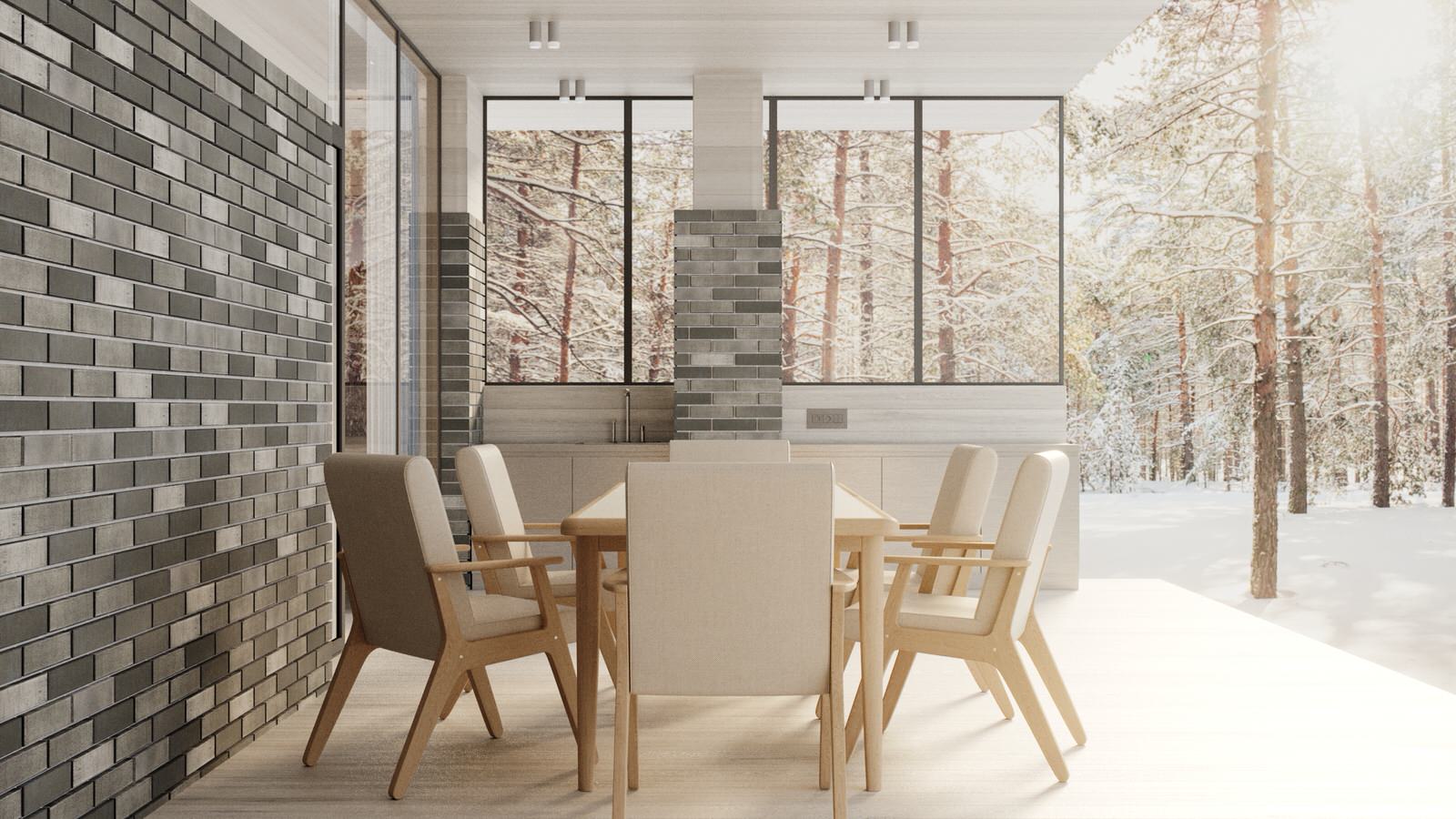 «Баланс четырех стихий» Дом в загородном поселке