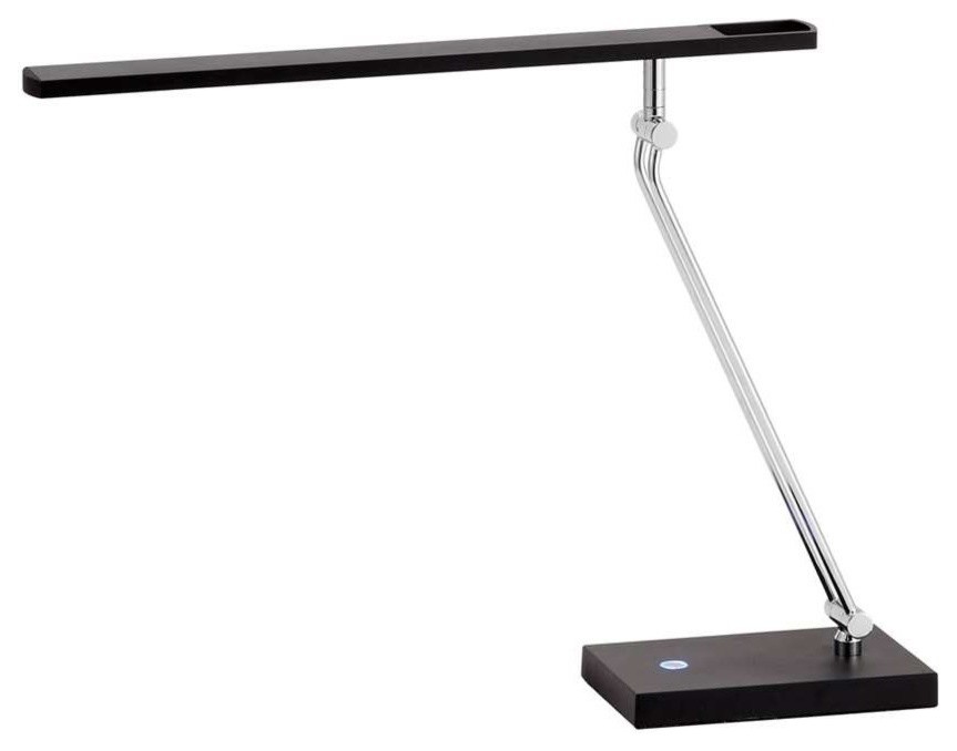 Adesso Saber LED Desk Lamp, Black, 3392-01
