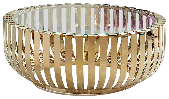 Roza Coffee Table - Gold