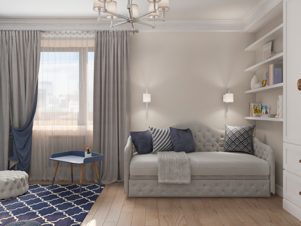 диван в детской спальне