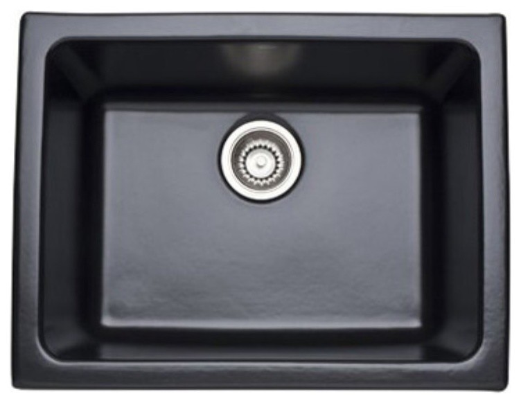 Rohl 6347 Allia Single Basin Undermount Kitchen Sink - 6347-00