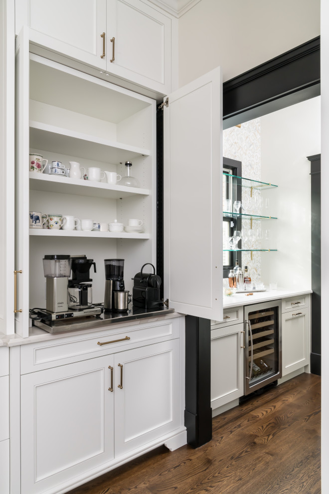 Virginia Highlands Modern Craftsman - Transitional - Home Bar - Atlanta ...