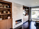Contemporary Family Room by Bravehart Interiors