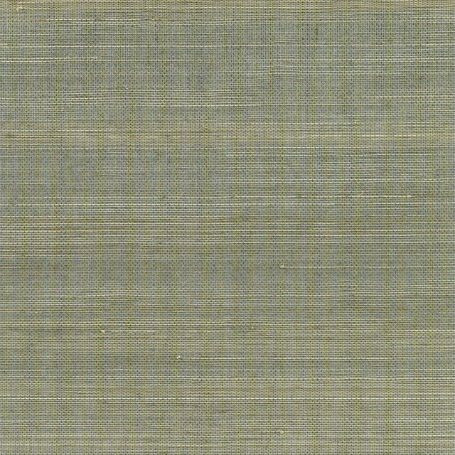 Salisbury Grey Grasscloth Wallpaper, Sample Contemporary Wallpaper