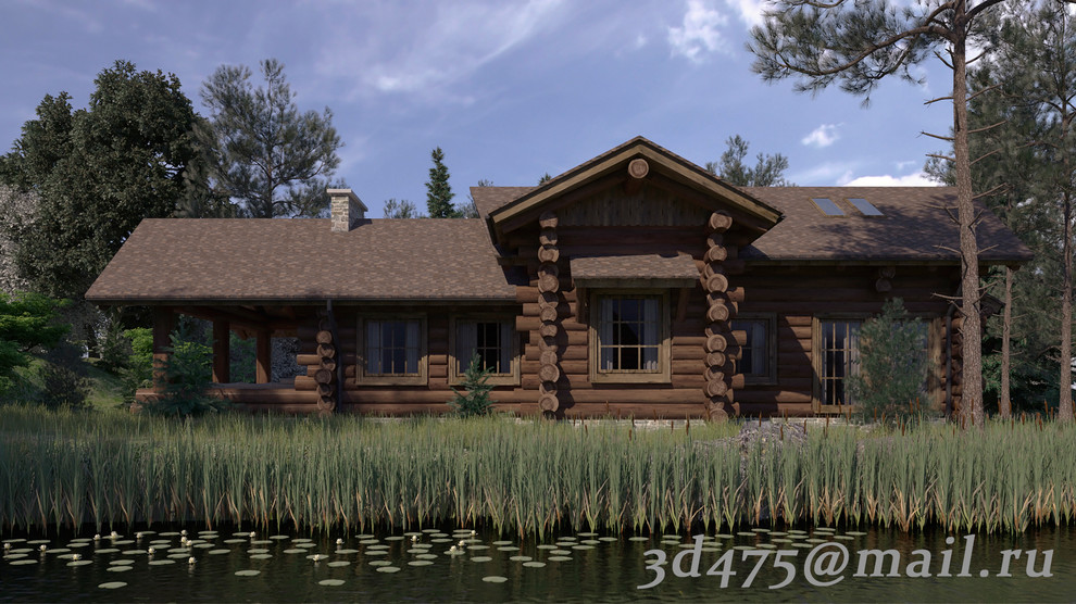 проект дома, ручная рубка.