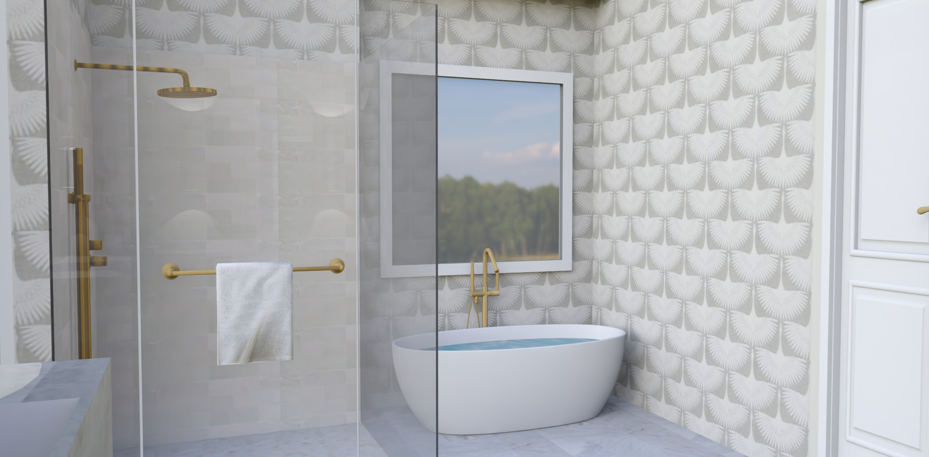 Glamorous Bath