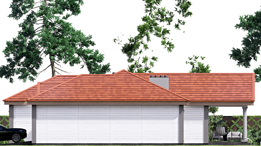 Проект одноэтажного дома 19х26м S273м2 F-16379