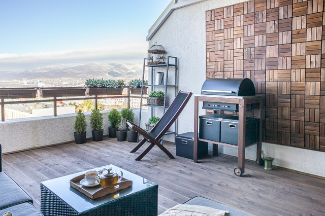 Appartamento Moderno contemporary-deck