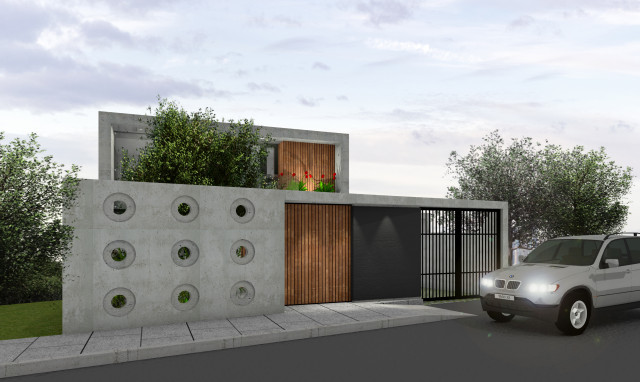CASA OT moderno-facciata