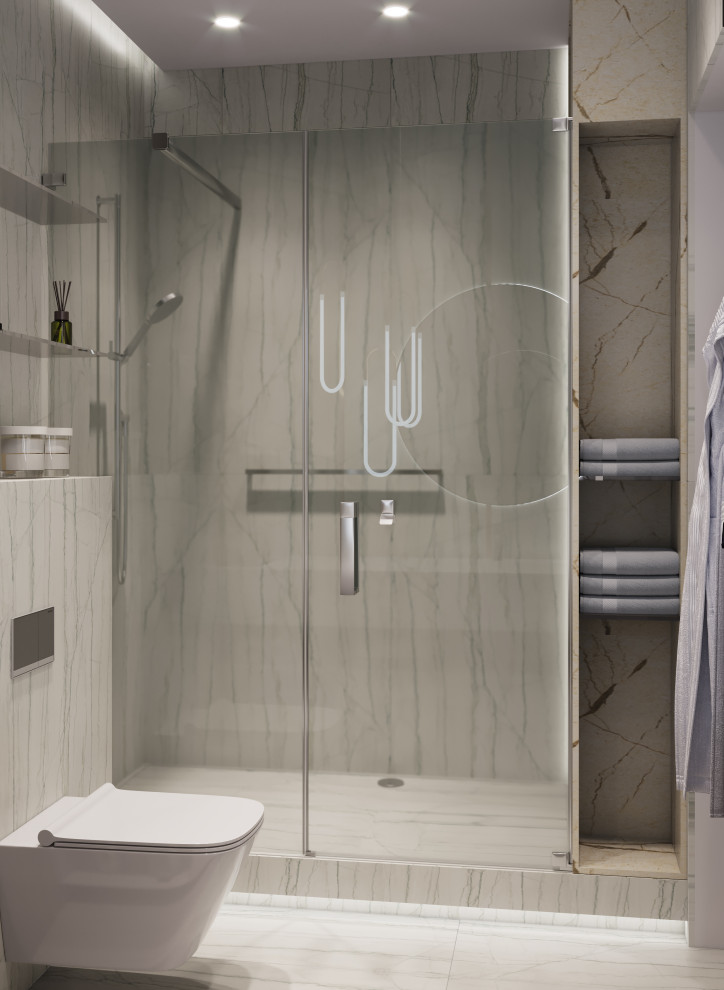 проект "Элегантные ассоциации на 63 м2"