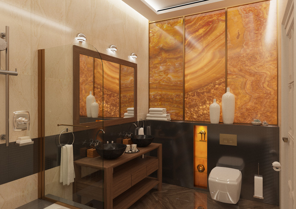 Ванная в стиле хайтек