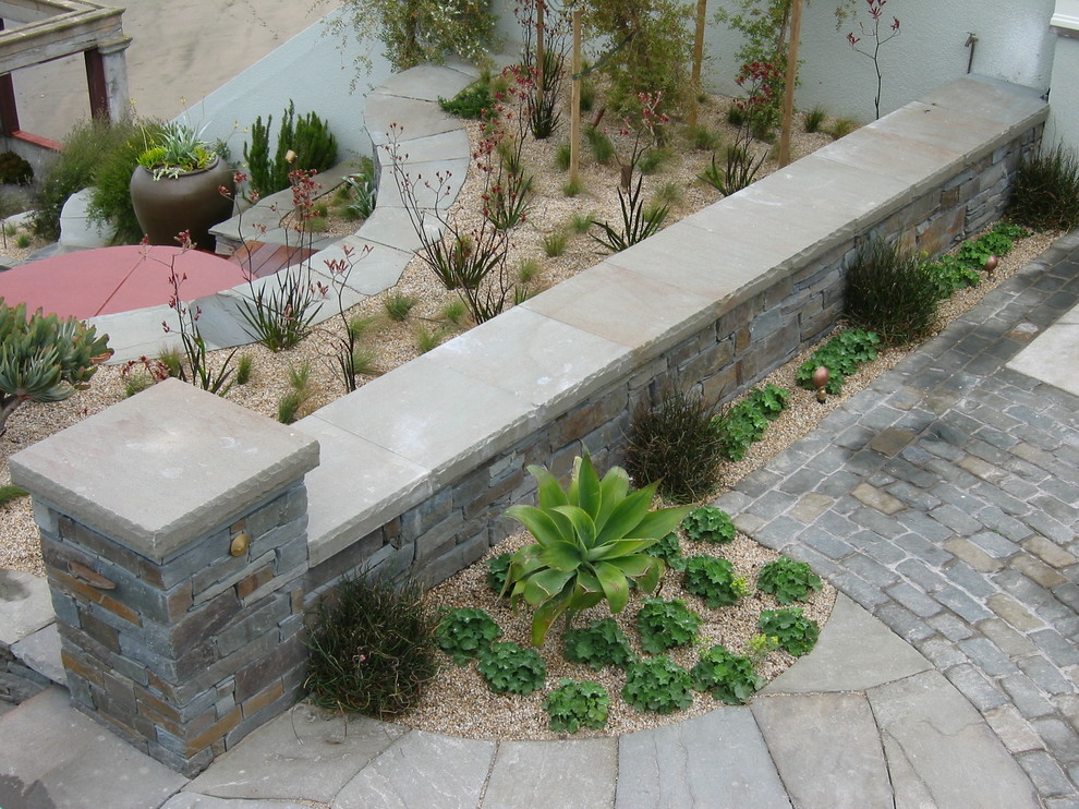 Design ideas for a mediterranean garden in San Francisco.