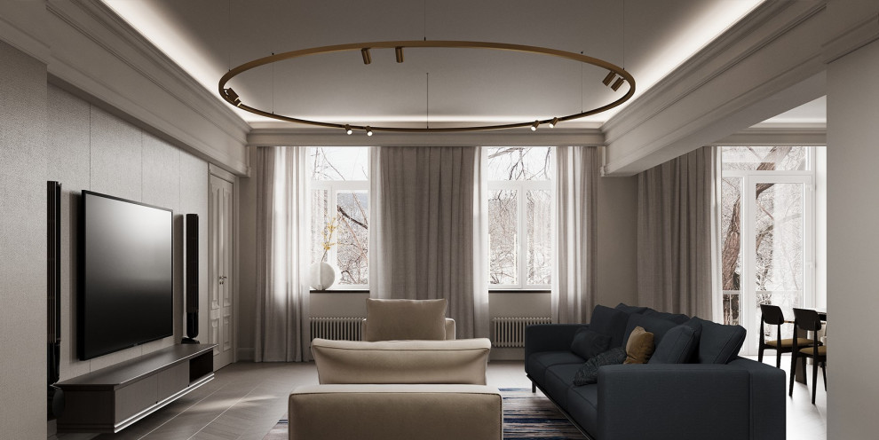 Квартира 120м2 на Фрунзенской Набережной