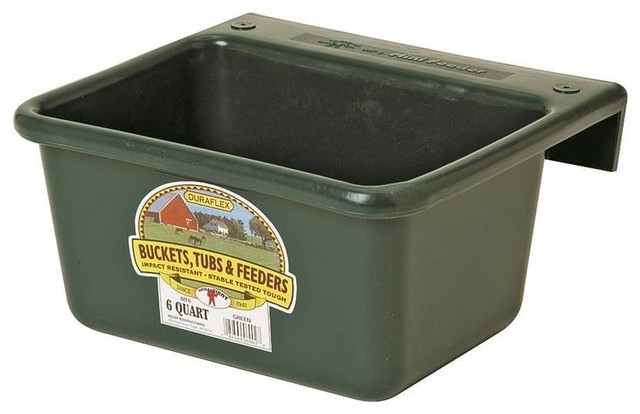 Little Giant Mini Feeder Tough Duraflex Plastic 6 Quart