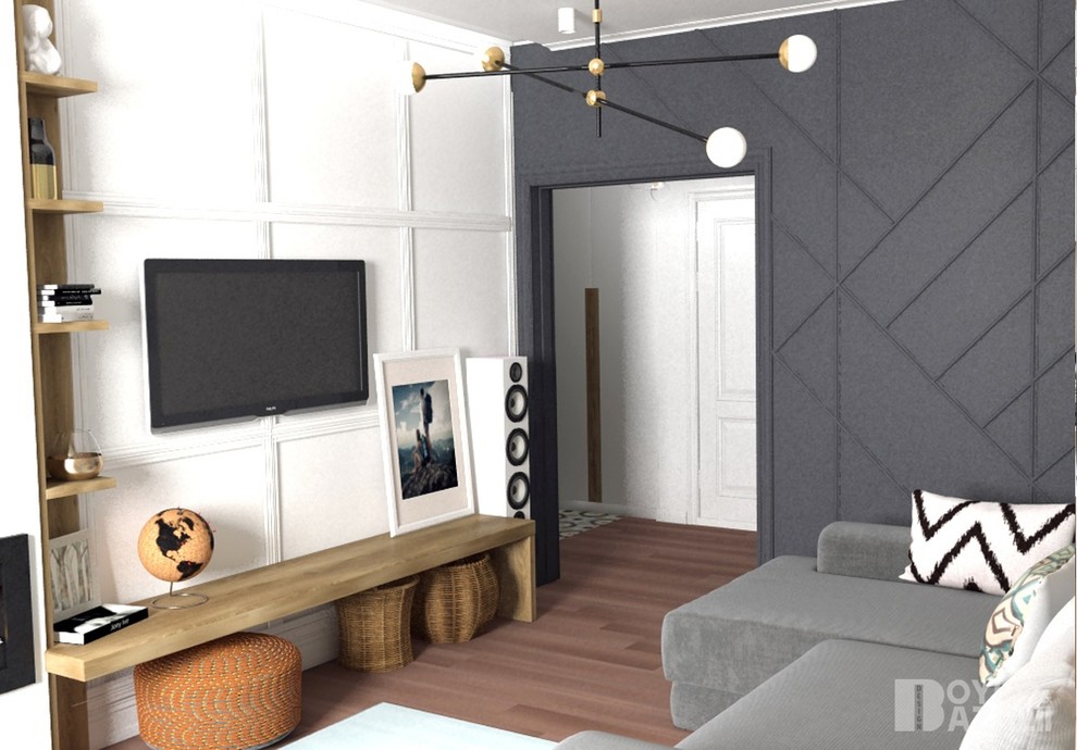 Эклектичная квартира