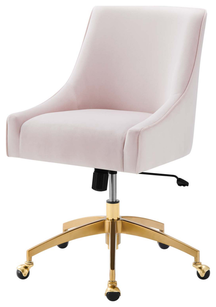 Computer Work Desk Chair, Velvet, Modern, Home Business Office Modern