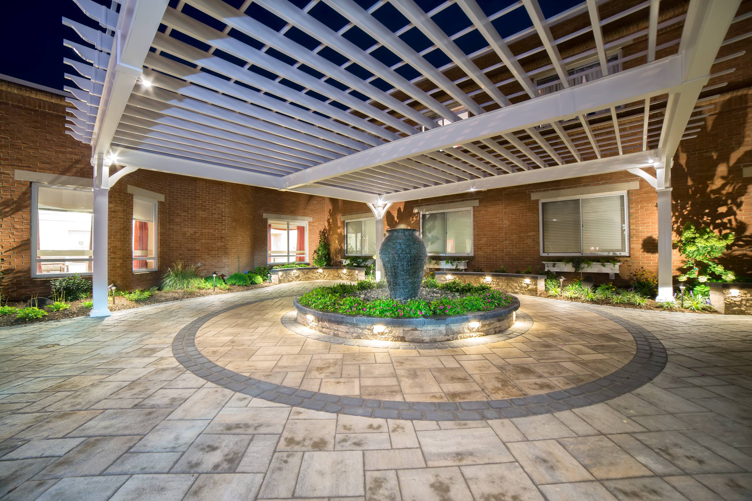 Weymouth Massachusetts Courtyard