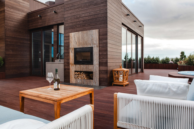The Roof contemporary-terrace