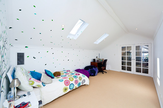 Attadale loft conversion contemporary-bedroom