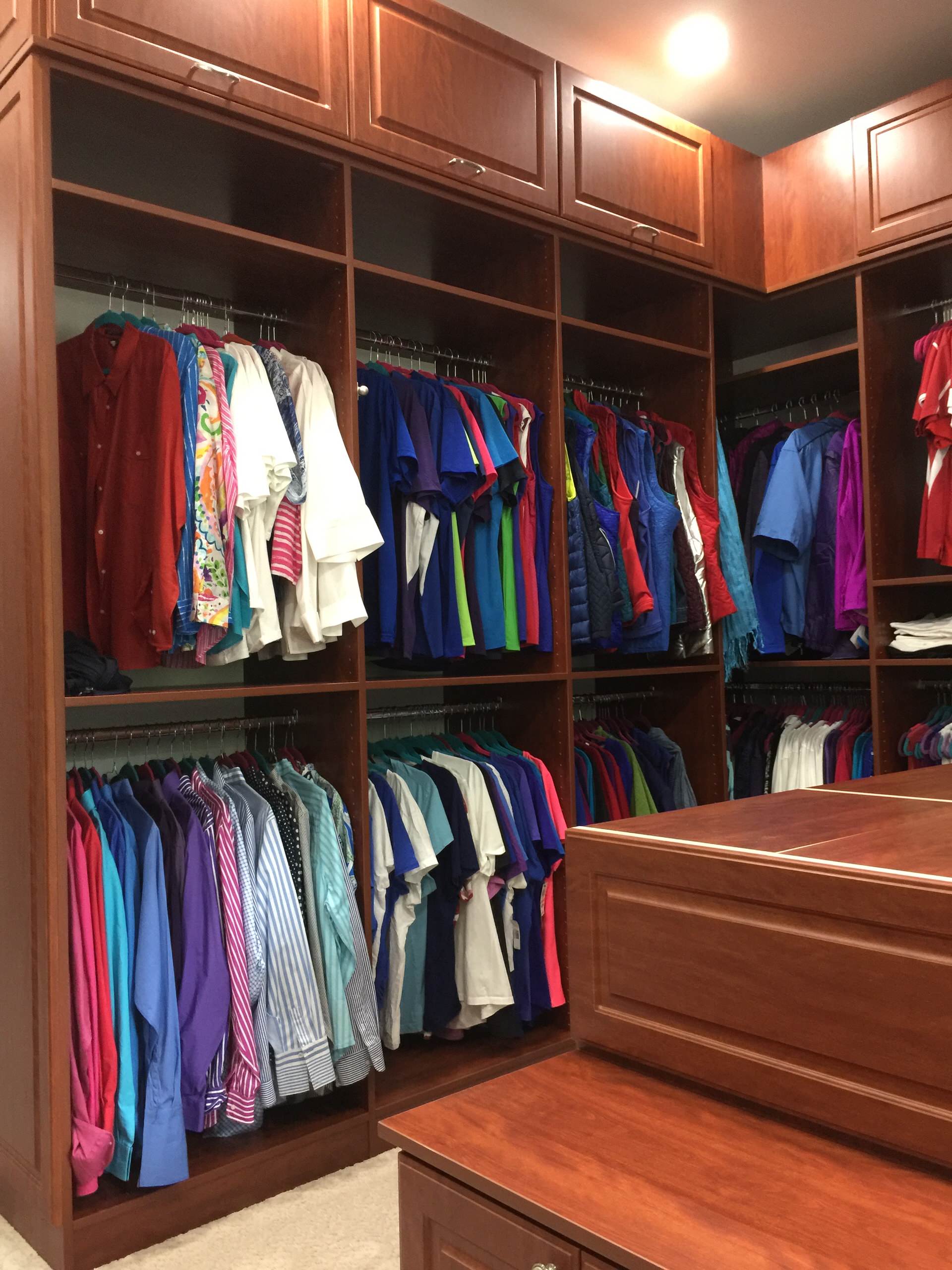 Large Walk-in Closet and Laundry Room in Balsam, NC