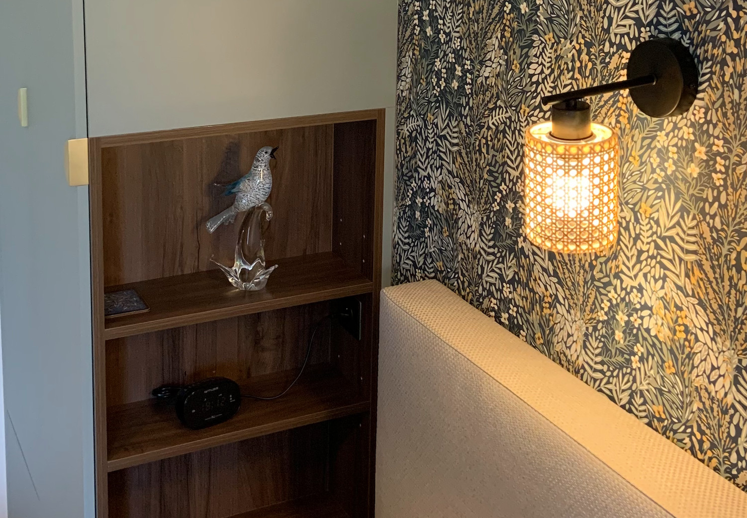 Rénovation et agencement sur mesure chambre-Coaching déco/Etude d'aménagement