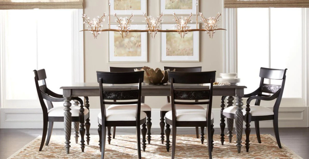 Inspirations by Ethan Allen Transitional Dining Room Los Angeles