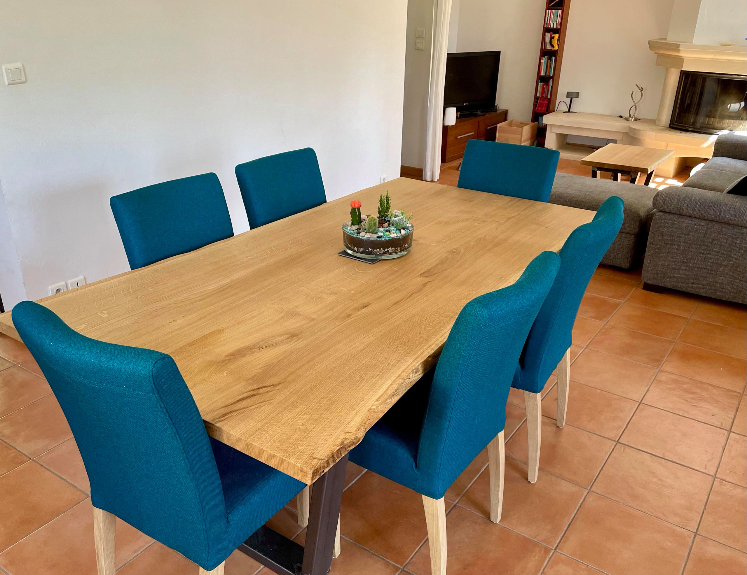 Créations de tables en chêne sur-mesure
