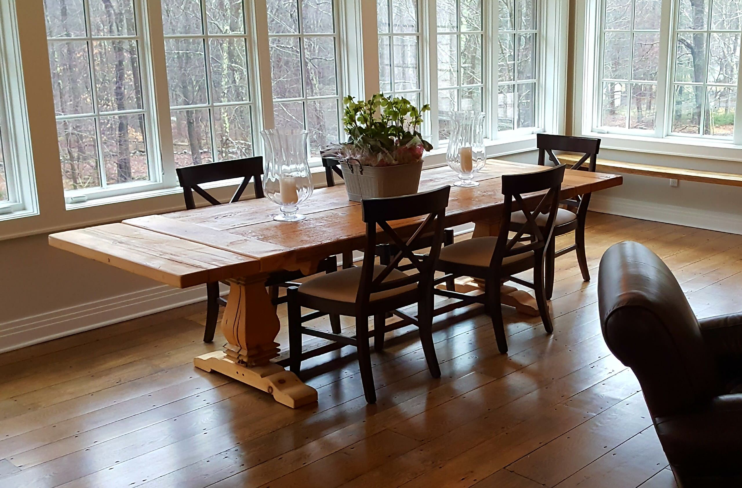 Pound Ridge Transitional Farmhouse