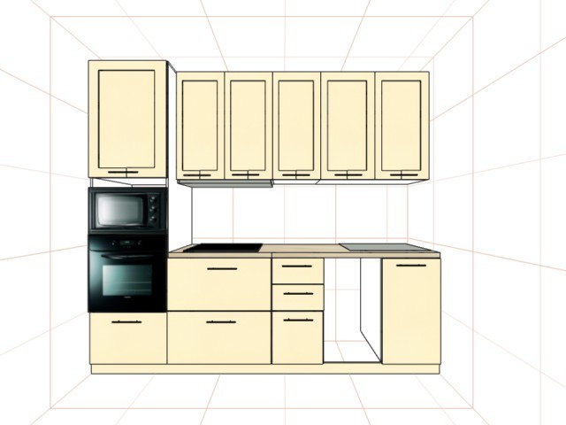 Бюджетная нейтральная кухня