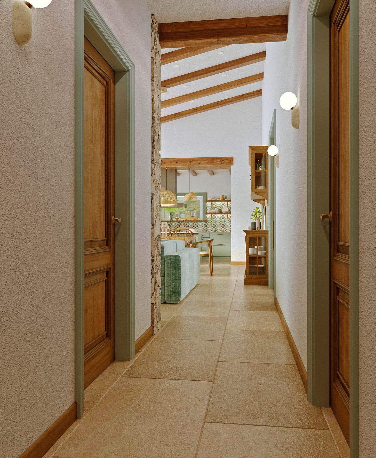 Интерьер загородного дома