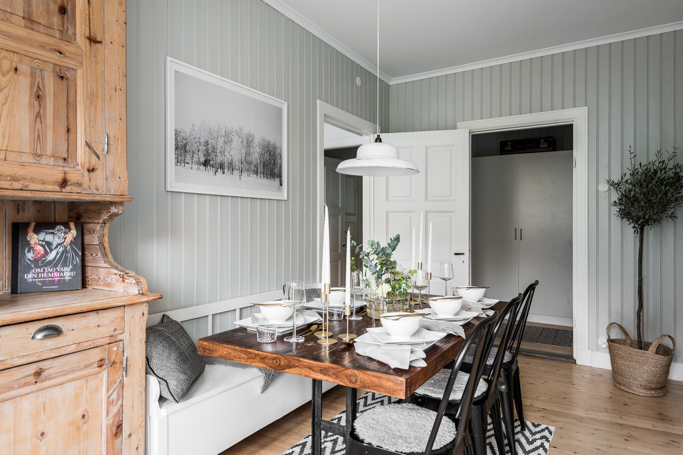 Photo of a traditional dining room in Gothenburg.