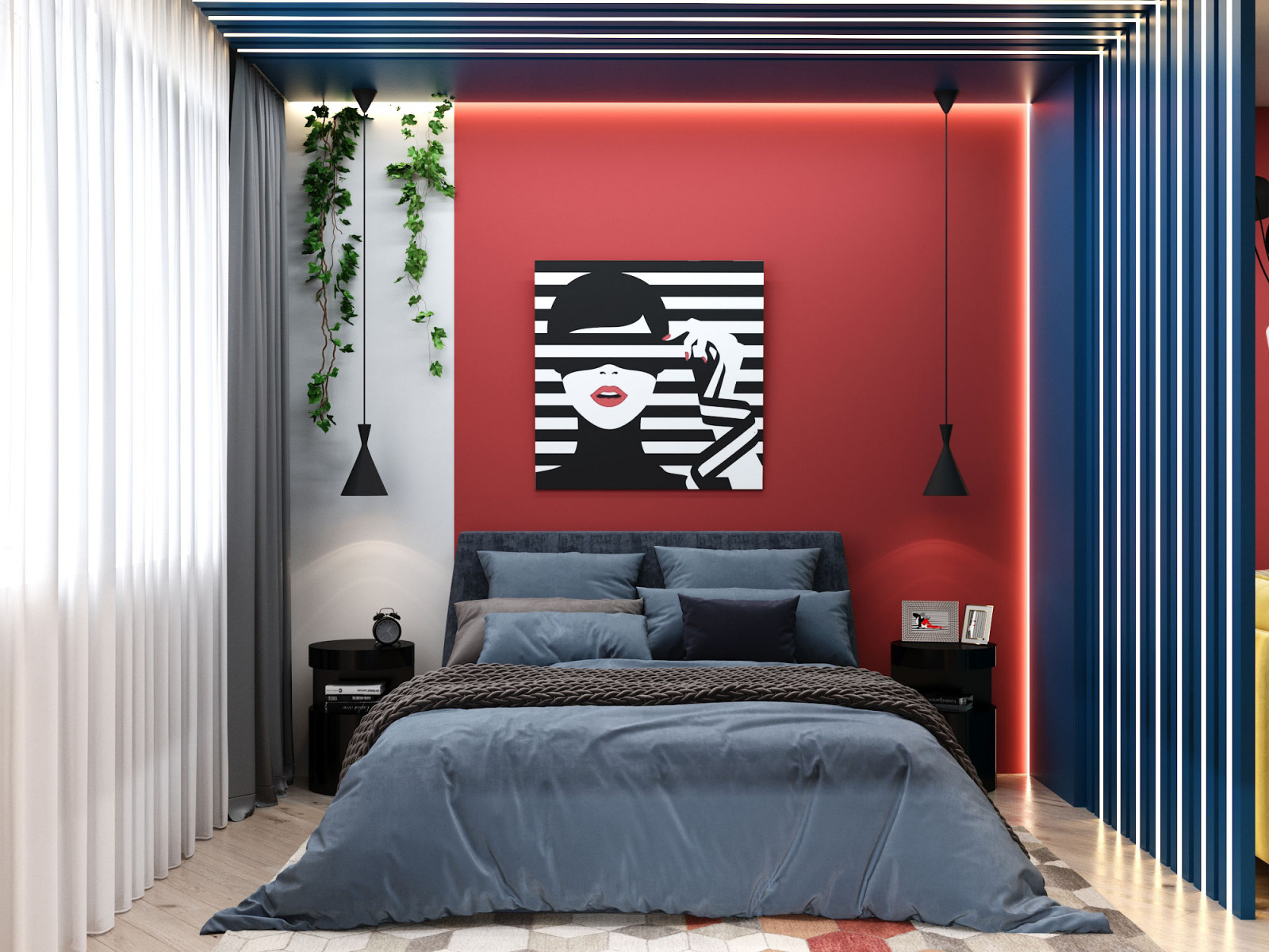 Яркая квартира