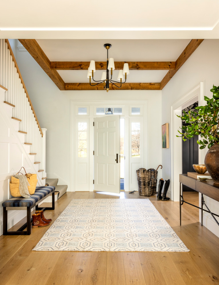 New York New Home - Farmhouse - Entry - New York - by Crisp Architects ...