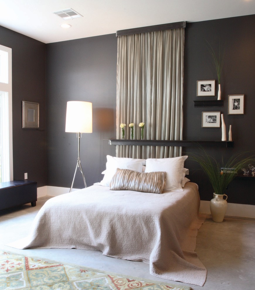 This is an example of a contemporary bedroom in New Orleans.